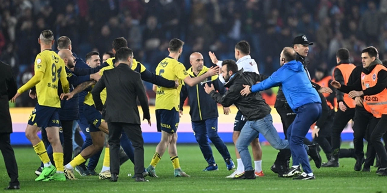 Olaylı Trabzonspor F.Bahçe Maçının Cezaları Açıklandı
