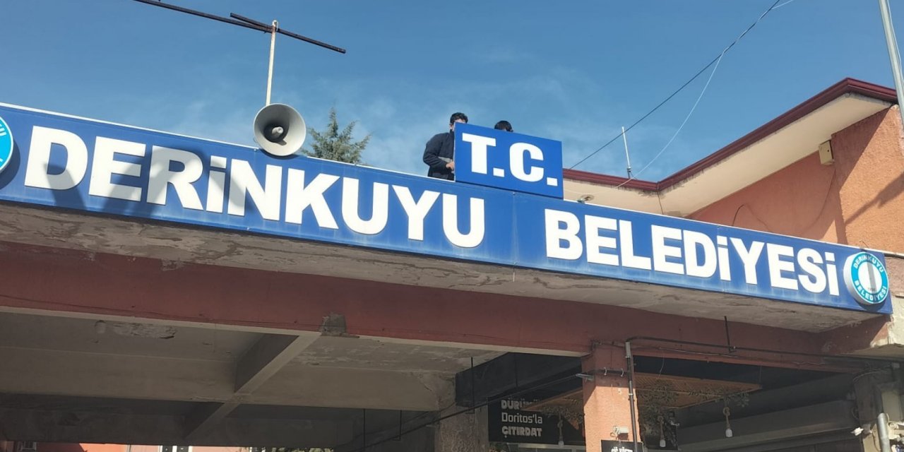 AKP'den CHP'ye Geçen Belediyeye T.C. İbaresi Eklendi!