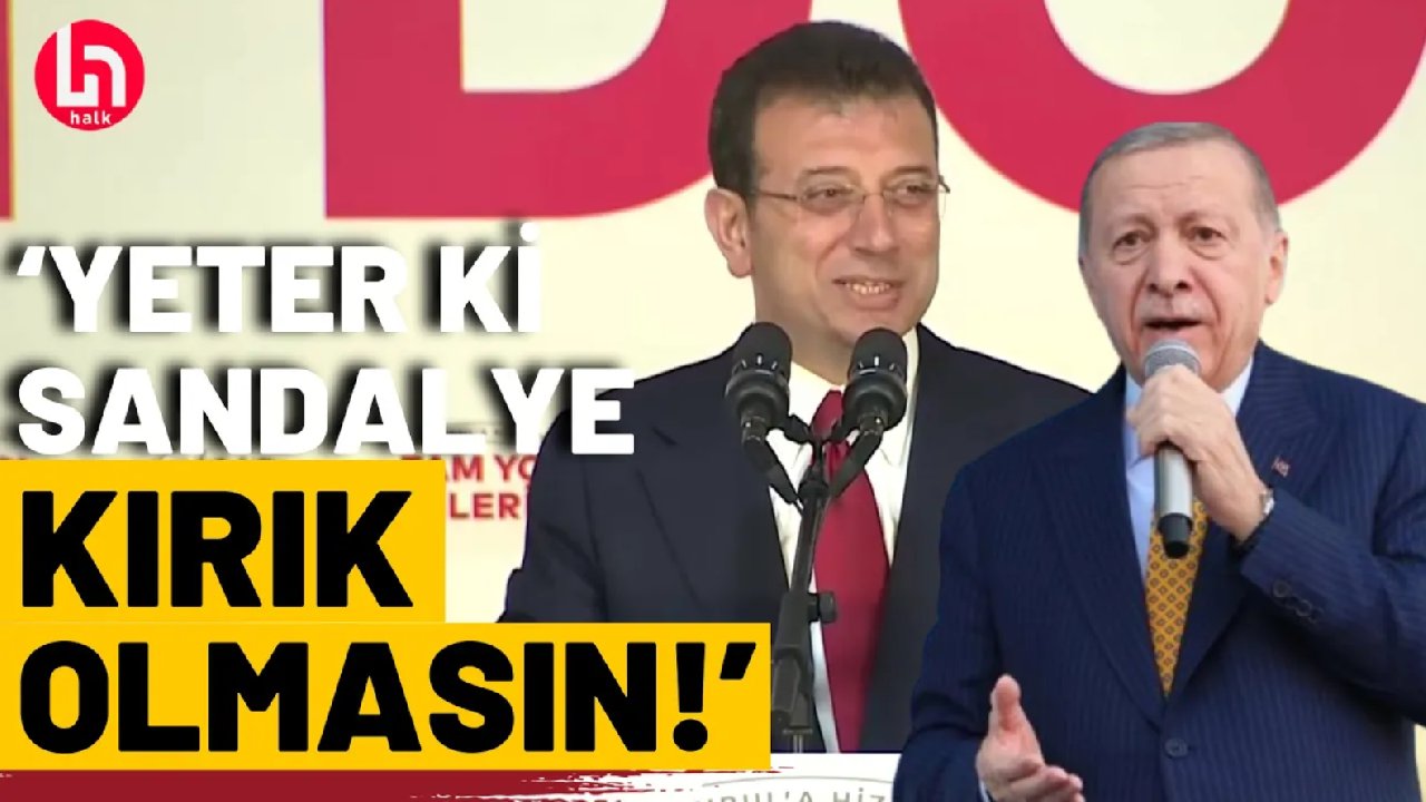 İmamoğlu, Saraçhane'den Erdoğan'a böyle seslendi!