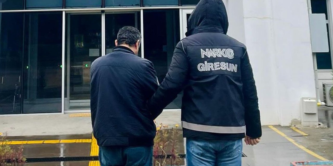 Giresun'da Uyuşturucuyla Yakalanan Zanlı Tutuklandı