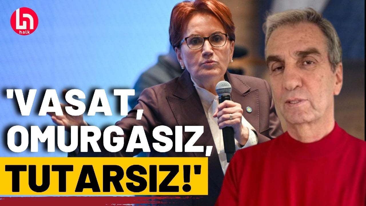 Mehmet Saral'dan Akşener'in 'Sert diline' ağır eleştiri!