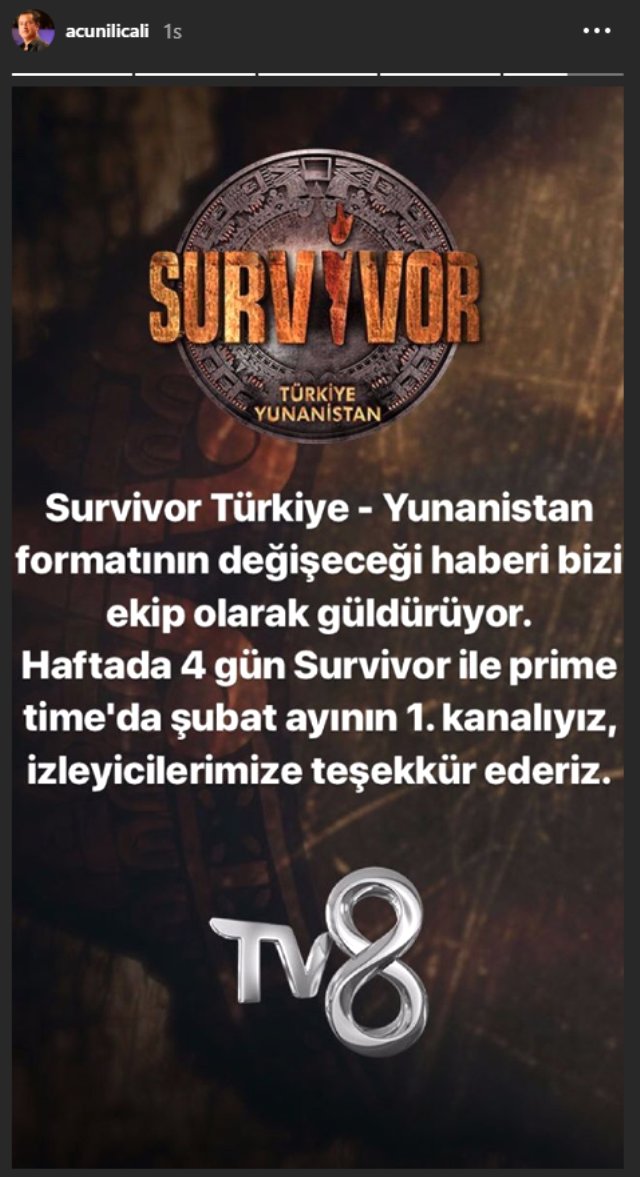 Şoke eden Survivor iddiasına Acun'dan yanıt!