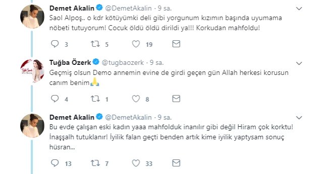 Demet Akalın'a hırsız şoku! Eve giren en yakınları çıktı