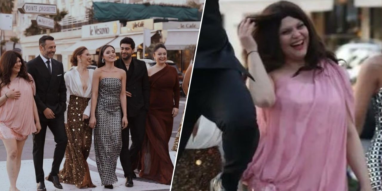 Kızılcık Şerbeti Ekibinden Cannes Çıkarması! Feyza Civelek'in Kıyafeti Olay Oldu