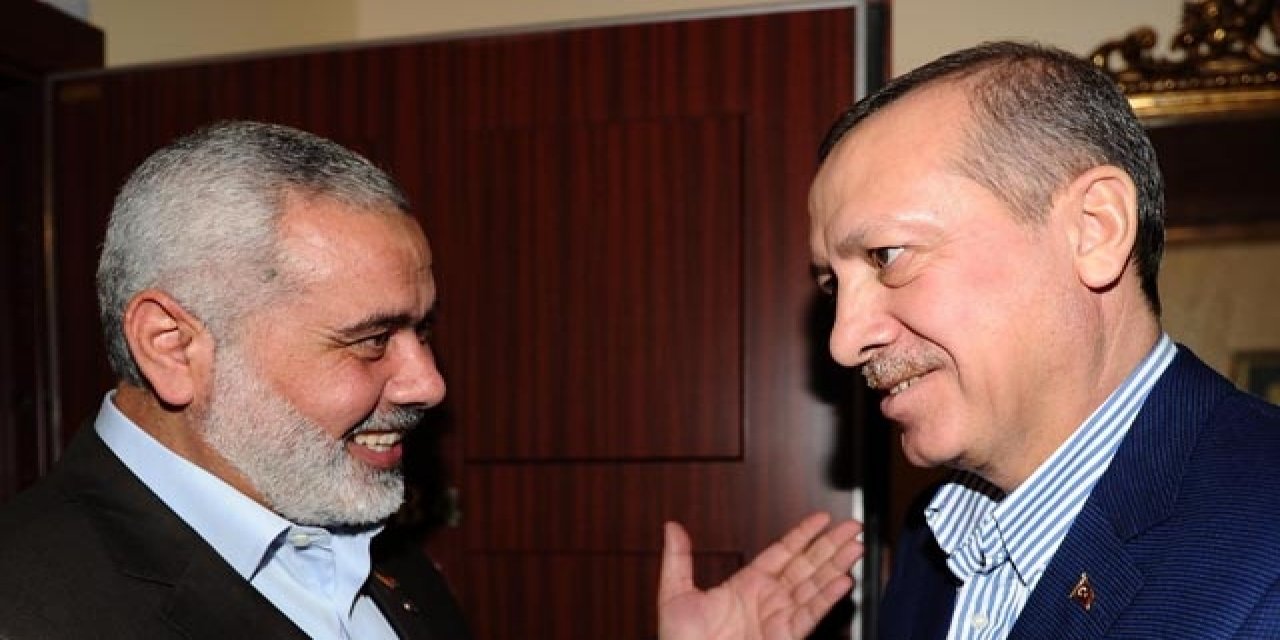 Erdoğan'dan Haniye'ye Taziye Telefonu