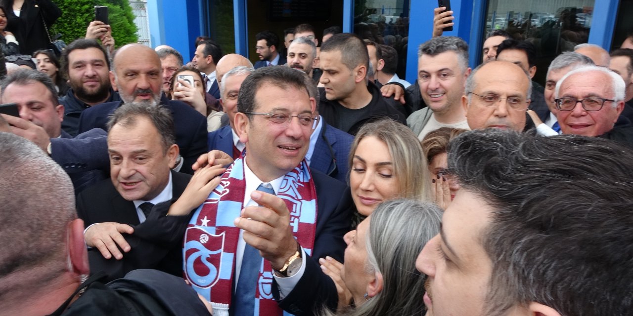 İmamoğlu'na Trabzon'da Davul Zurnayla Karşılandı!