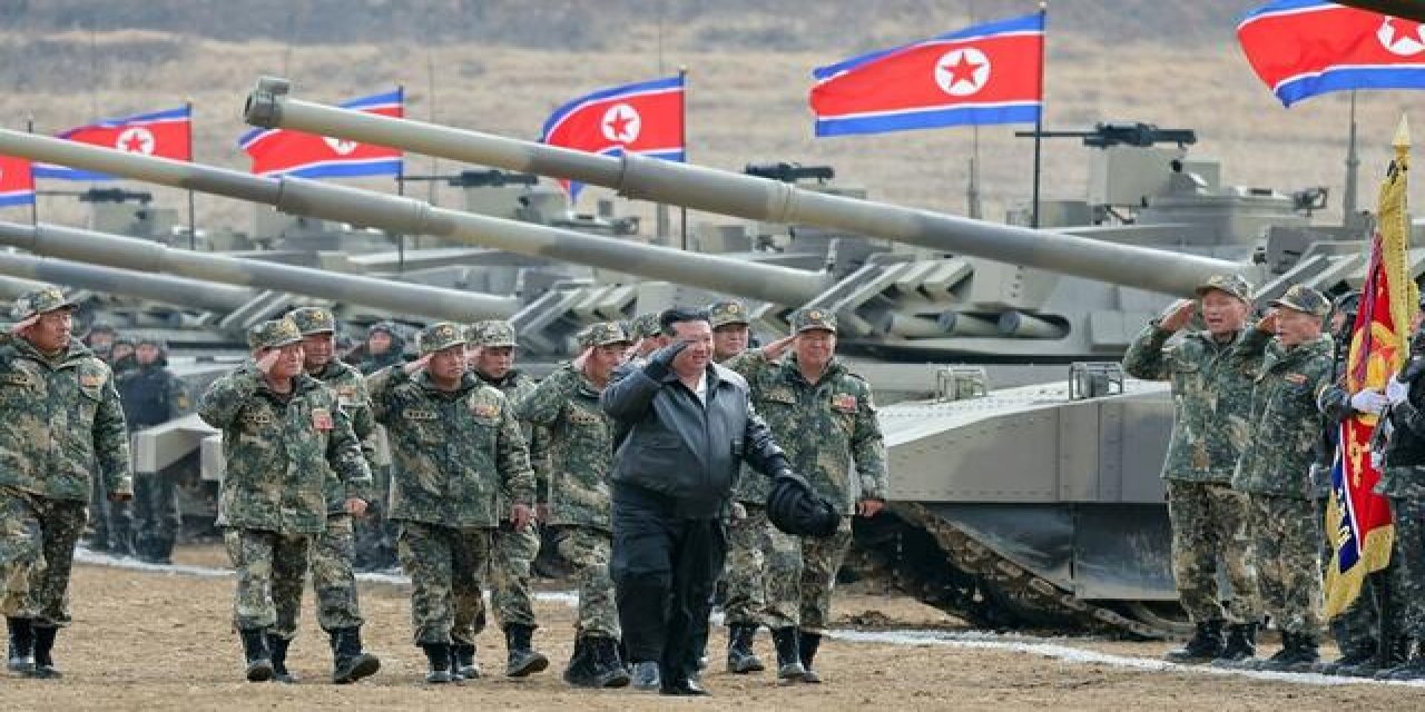 Kuzey Kore Lideri Kim Jong Un Ana Askeri Üniversite'yi Denetledi: "Savaşa Hazırlanma Vakti Geldi"