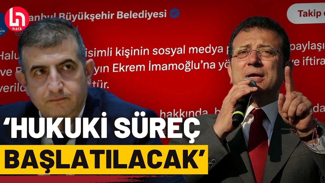 İBB'den, Ekrem İmamoğlu'nu hedef alan Haluk Bayraktar'a sert yanıt!