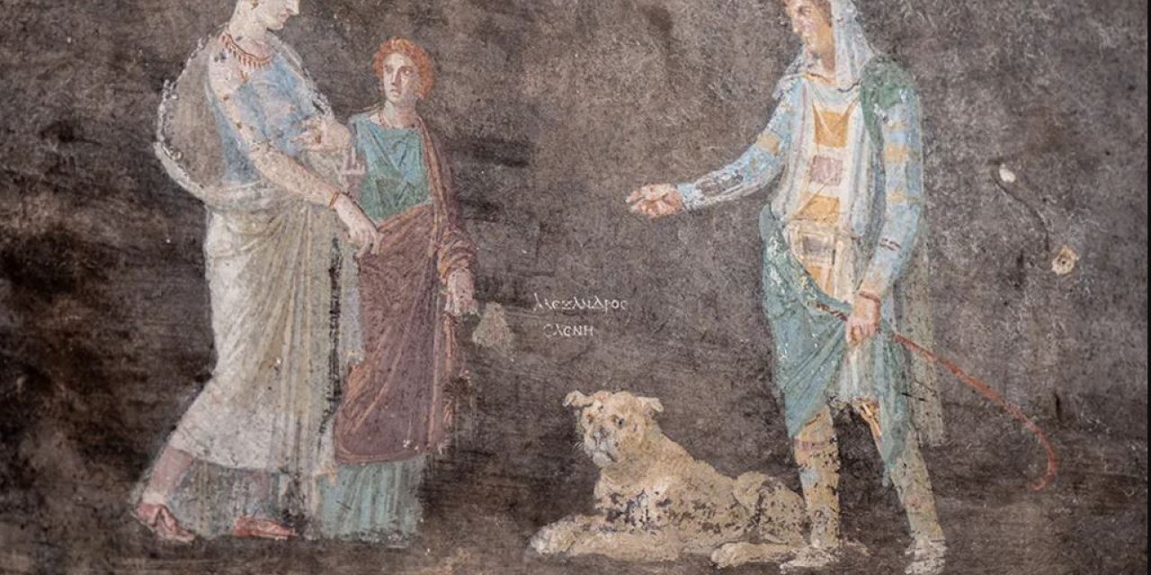 Pompei'de Sürpriz Freskler