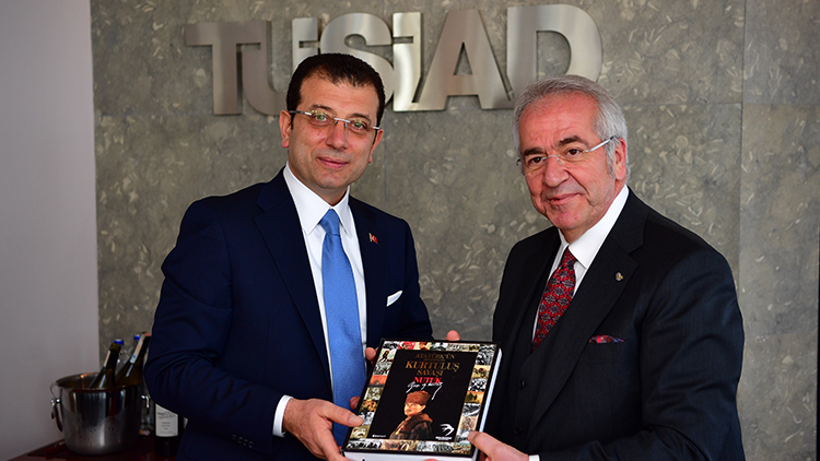 İmamoğlu TÜSİAD’ı ziyaret etti