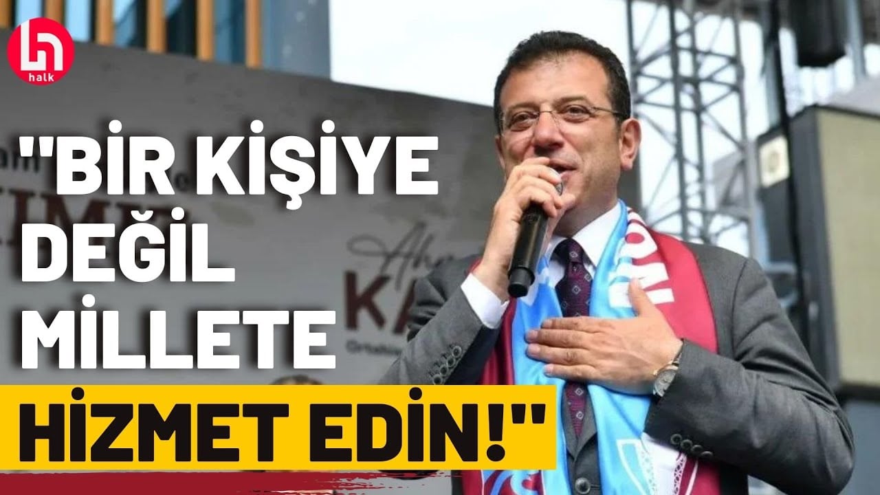 Ekrem İmamoğlu'ndan Trabzon'da 'yeni dönem' mesajı!