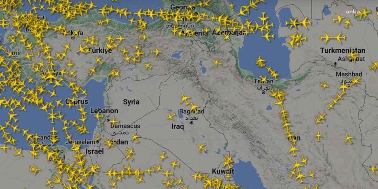 İran, İsrail'i vurdu, hava trafiği aksadı! THY uçakları geri döndü