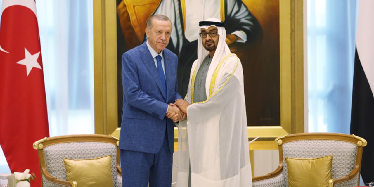 Cumhurbaşkanı Erdoğan, Birleşik Arap Emirlikleri Devlet Başkanı Al Nahyan İle Görüştü