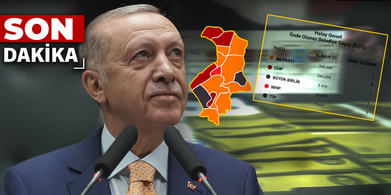 SON DAKİKA: Erdoğan İşaret Verdi, YSK Boyun Eğdi! Hatay ve Ordu AKP'ye Bırakıldı!