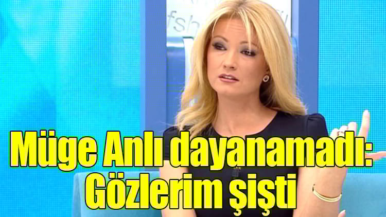 Müge Anlı cinayetlerin ağırlığına dayanamadı: Ağlamaktan gözlerim şişti