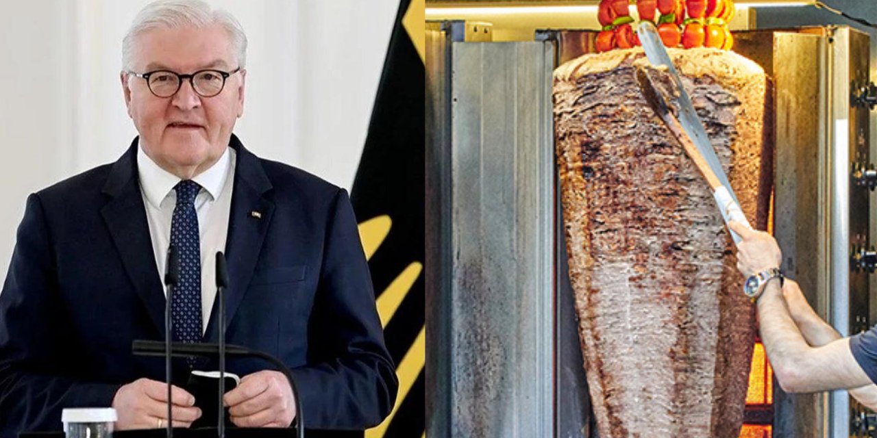 Almanya Cumhurbaşkanı Türkiye'ye Yanında Dönerle Geliyor