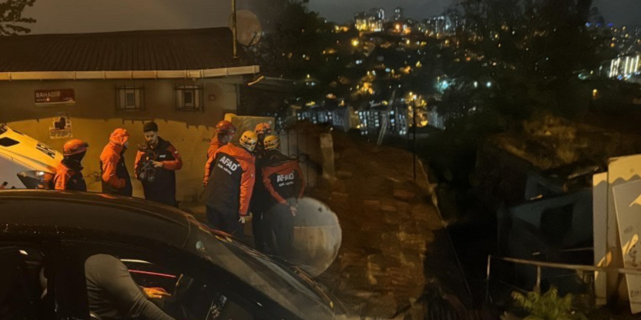 İstanbul'da Toprak Kayması! Vatandaşlar Tahliye Edildi