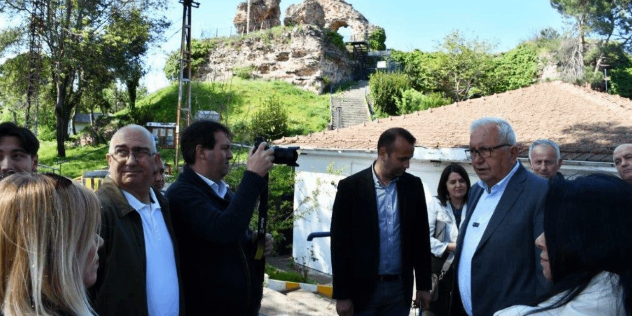 Karadeniz Ereğli Belediye Başkanı, Kale Tepe'de İncelemede Bulundu