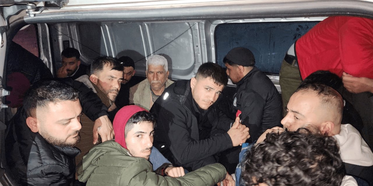 Tekirdağ'da Kaçak Yollarla Ülkeye Giren 21 Düzensiz Göçmen Yakalandı