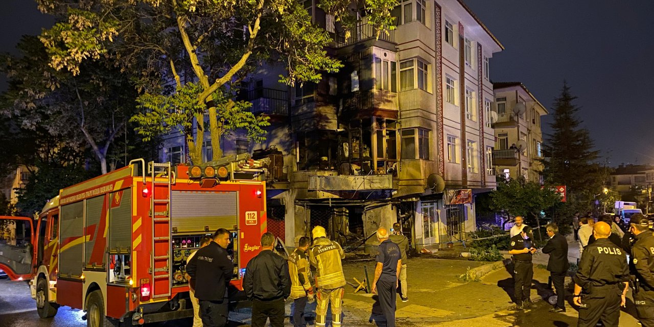 Ankara'da Yangın Paniği!