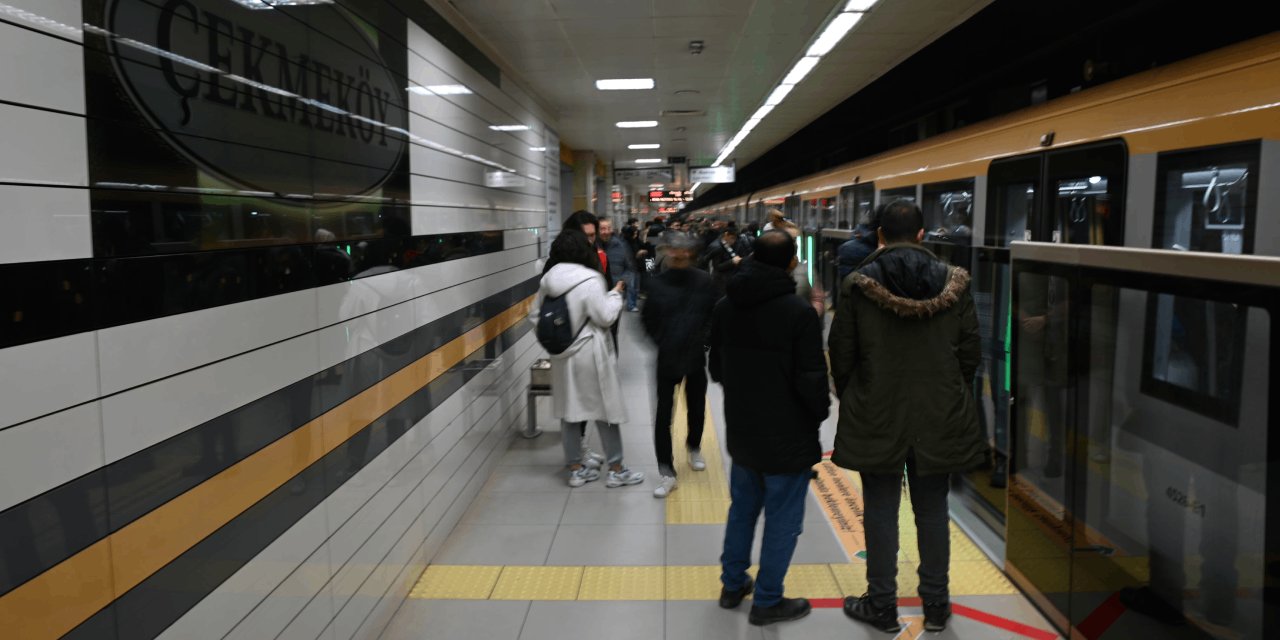 Metro İstanbul: M5 Üsküdar-Samandıra Metro Hattı Seferlerine Normal Dönmüştür