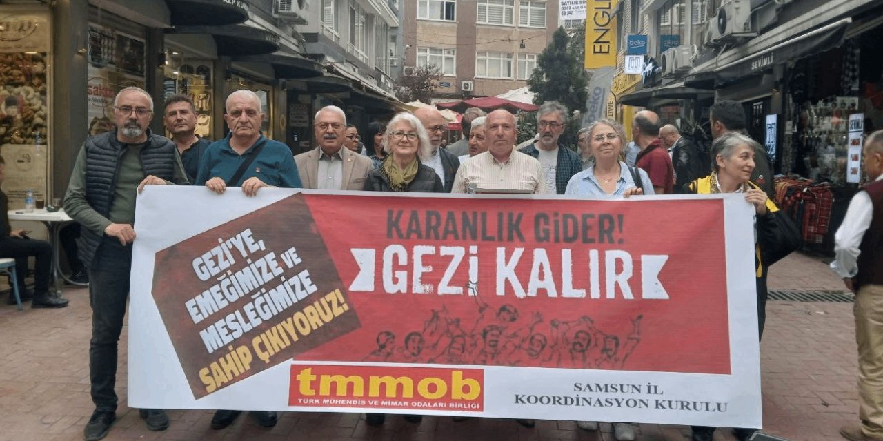 TMMOB Samsun Şubesi: Gezi Tutukluları, Halkın Çıkarlarını Savundukları İçin Cezaevinde
