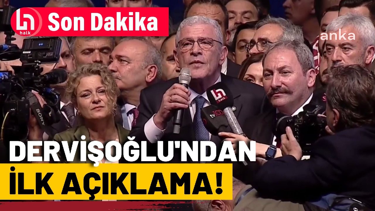 SON DAKİKA! İYİ Parti Genel Başkanı seçilen Dervişoğlu'ndan açıklama!