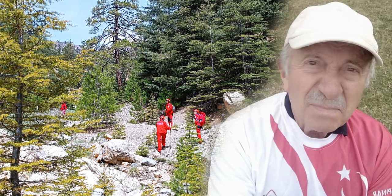 Dağ tırmanışında kaybolan emekli öğretim üyesi günlerdir aranıyor