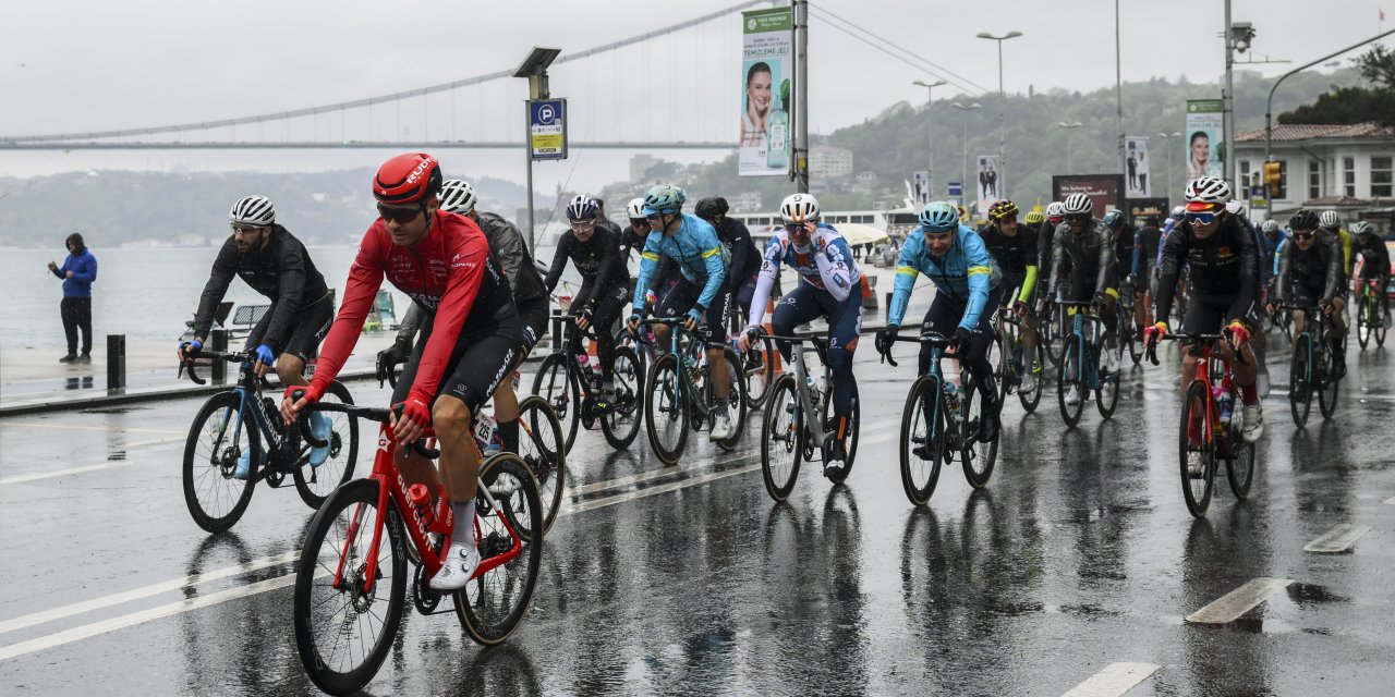 59. Cumhurbaşkanlığı Türkiye Bisiklet Turu’na Yağmur Engeli