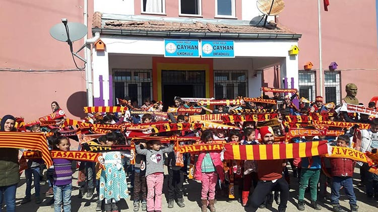 Galatasaray'dan anlamlı yardım
