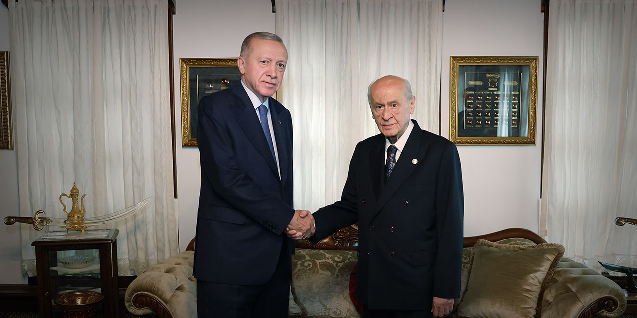 Erdoğan-Bahçeli Bir Arada: Seçimden Sonra Birlikte İlk Görüntü