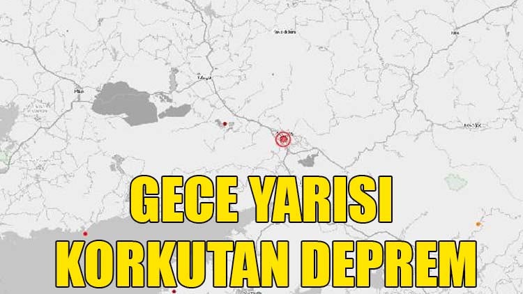 Muğla'da 3.6 büyüklüğünde deprem