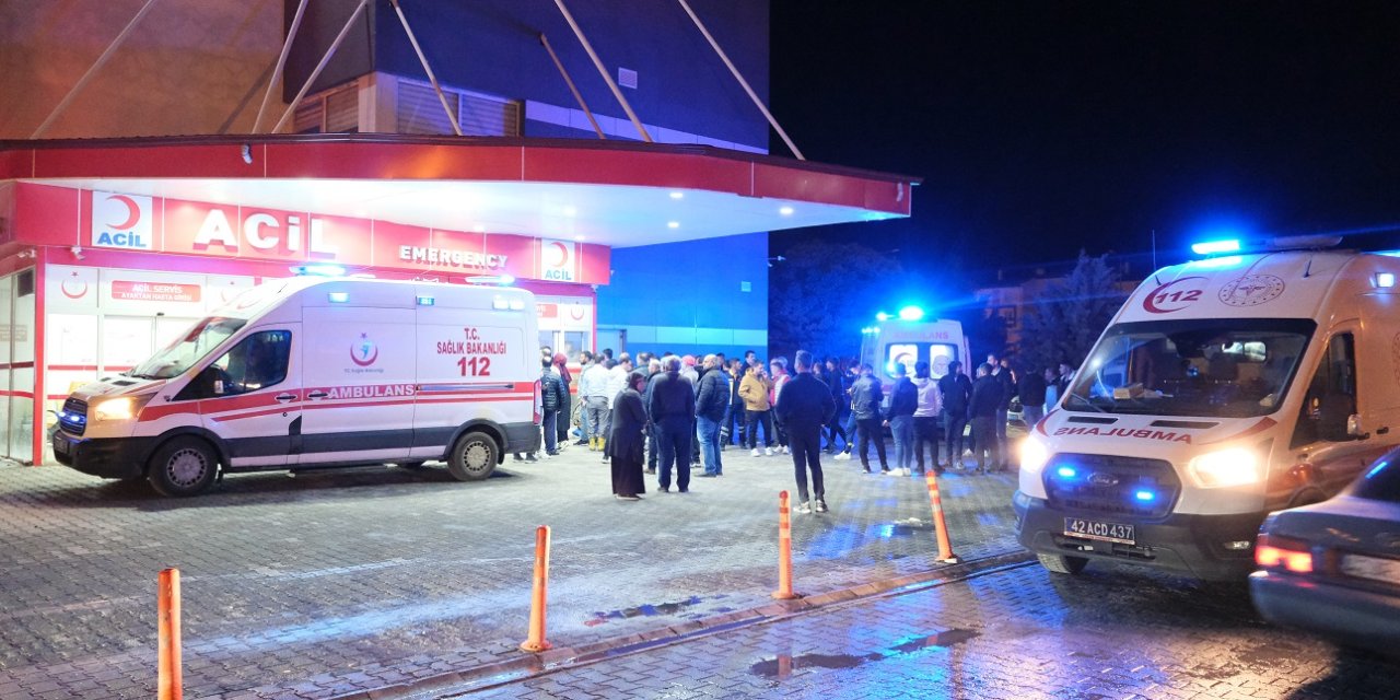 Konya Feci Kaza: 24 Kişi Yaralandı!