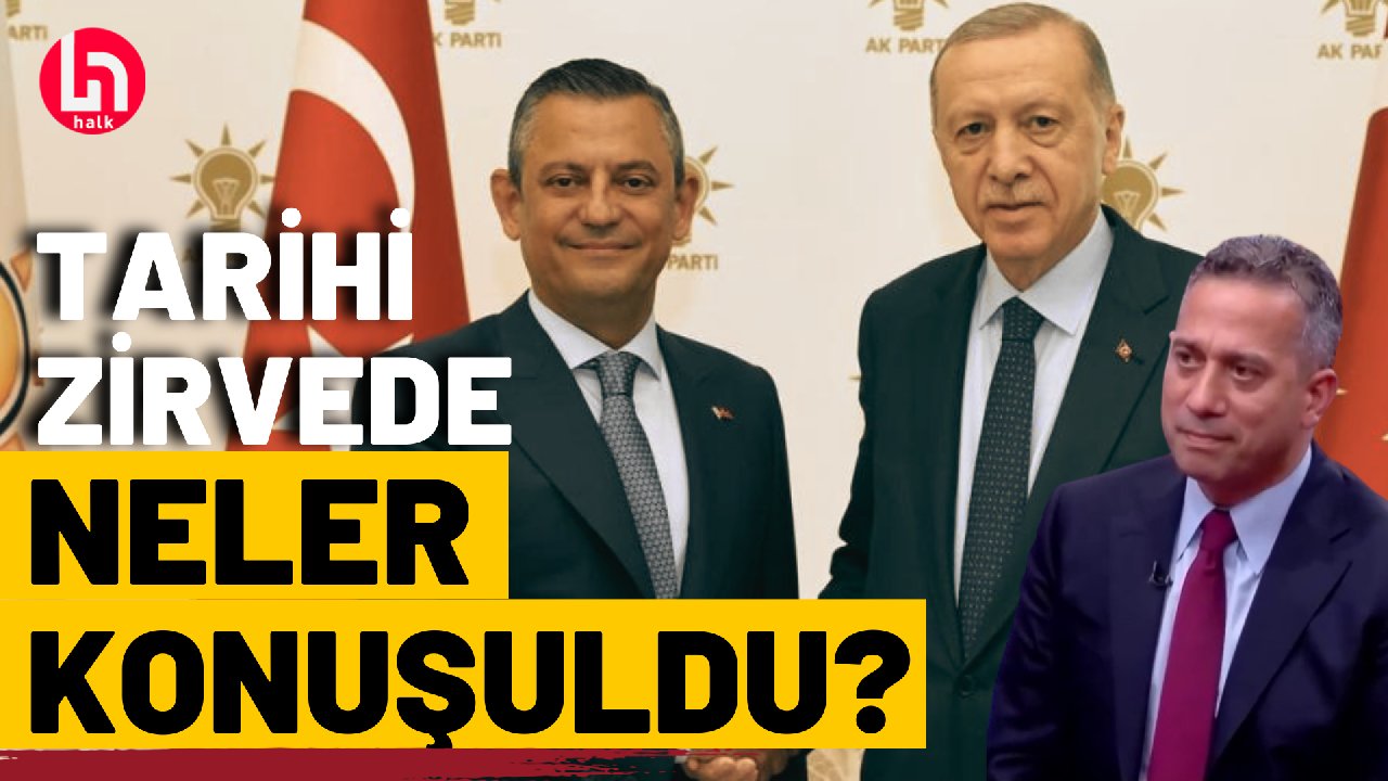 Erdoğan-Özel görüşmesinin bilinmeyen detaylarını CHP'li Başarır Halk TV'de anlattı!