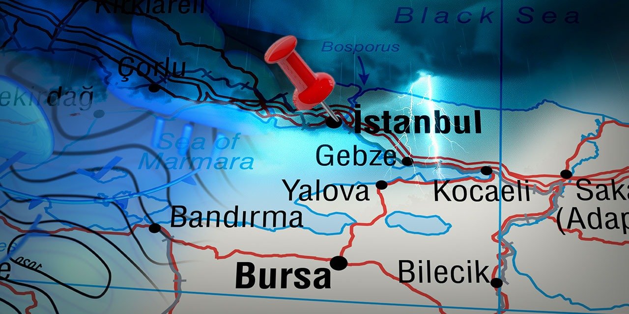 İstanbullular Dikkat! Kuvvetli Yağmur Geliyor, Harita Mor'a Dönüyor, Saat Verildi, İstanbul'u Sel Götürecek