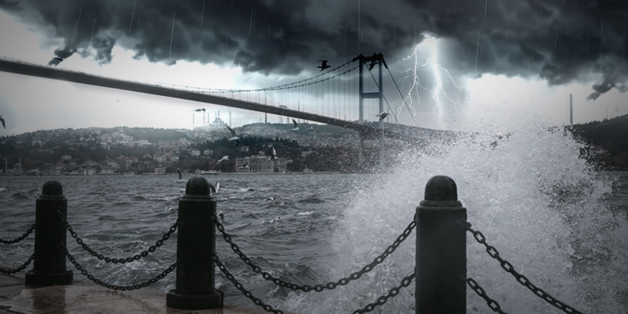 Saatlerinizi Ayarlayın! İstanbul'da Yağmur Fena Bastıracak
