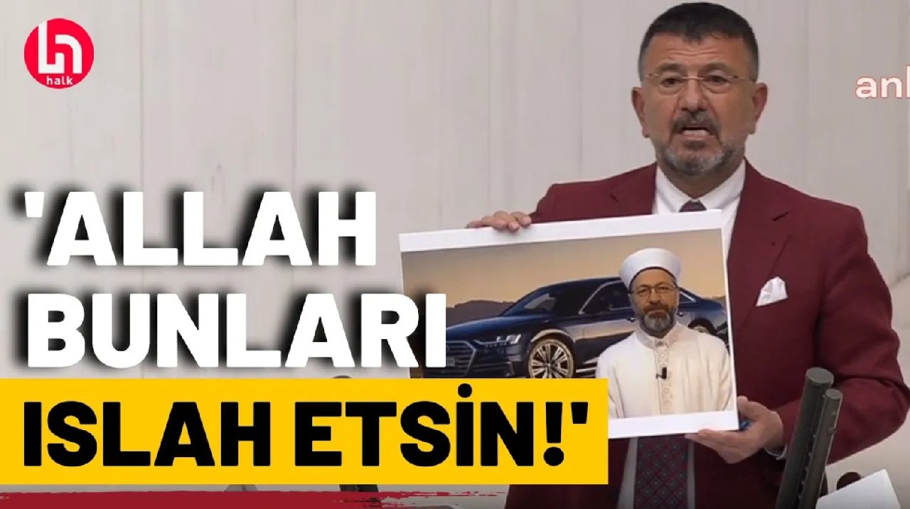 Veli Ağbaba'dan Ali Erbaş'a Meclis'te sert sözler: İsraf sizin yaşam biçiminiz!