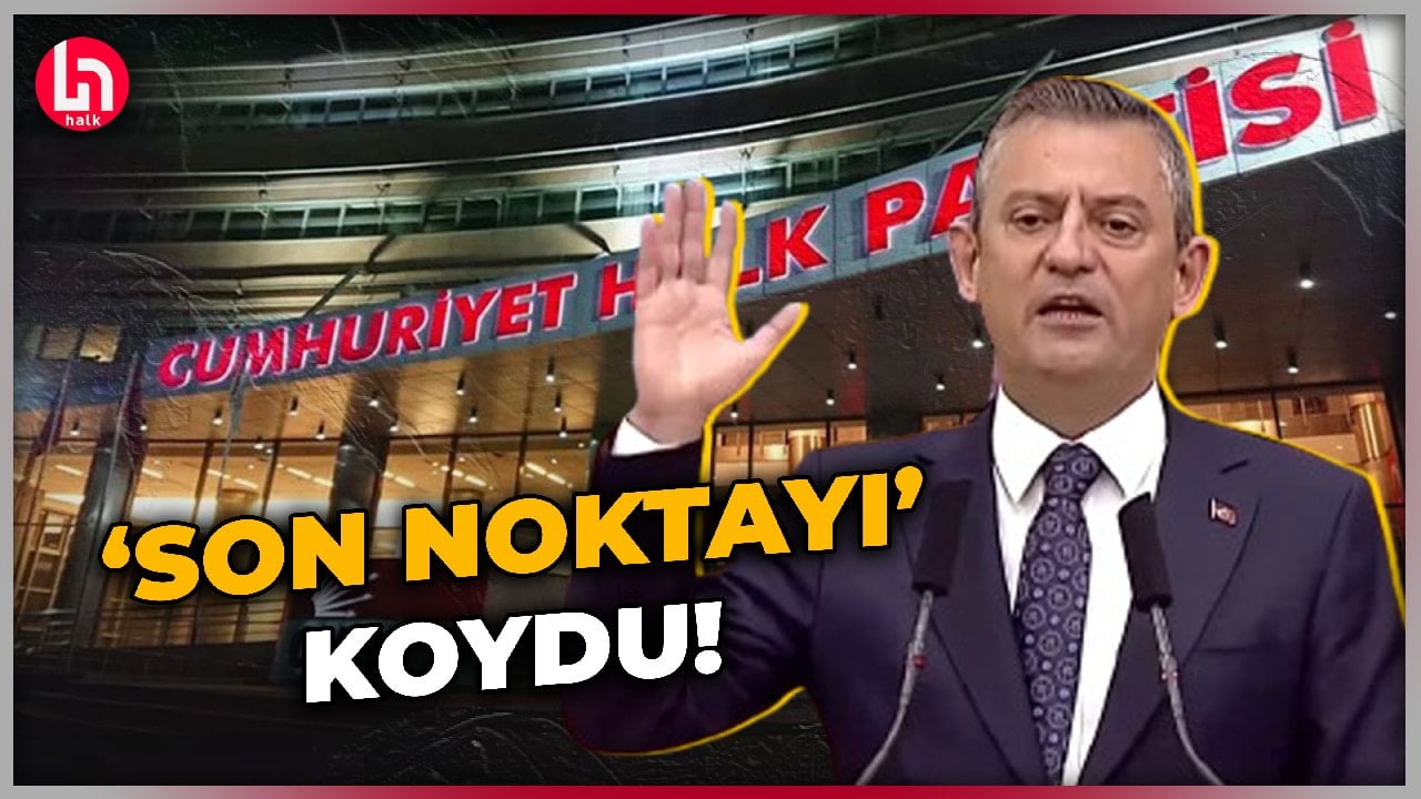 CHP lideri Özgür Özel adaylık tartışmalarına son noktayı koydu!