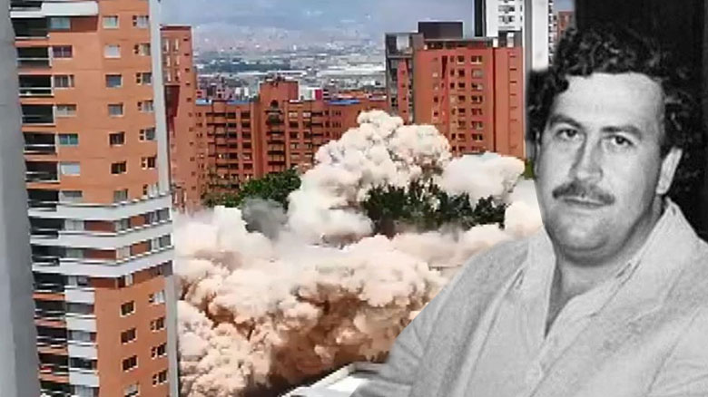 Bir patlamayla Escobar'ın izleri tarihe karıştı