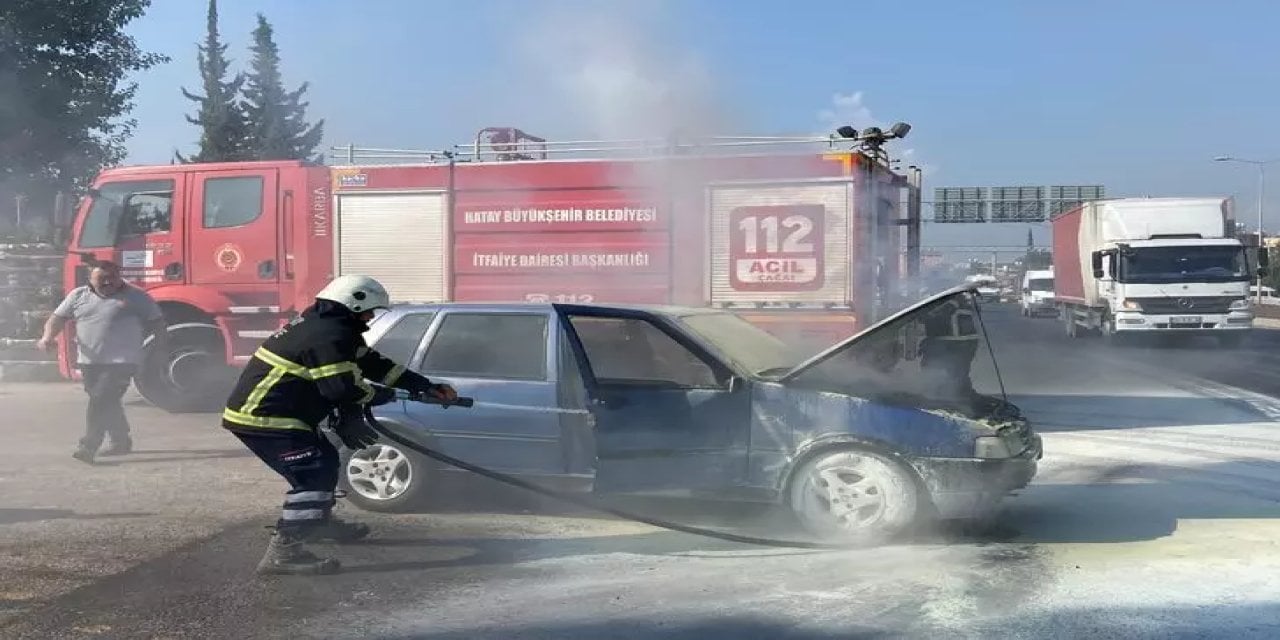 Hasta Taşıyan Ambulans Alevler İçinde Kaldı!