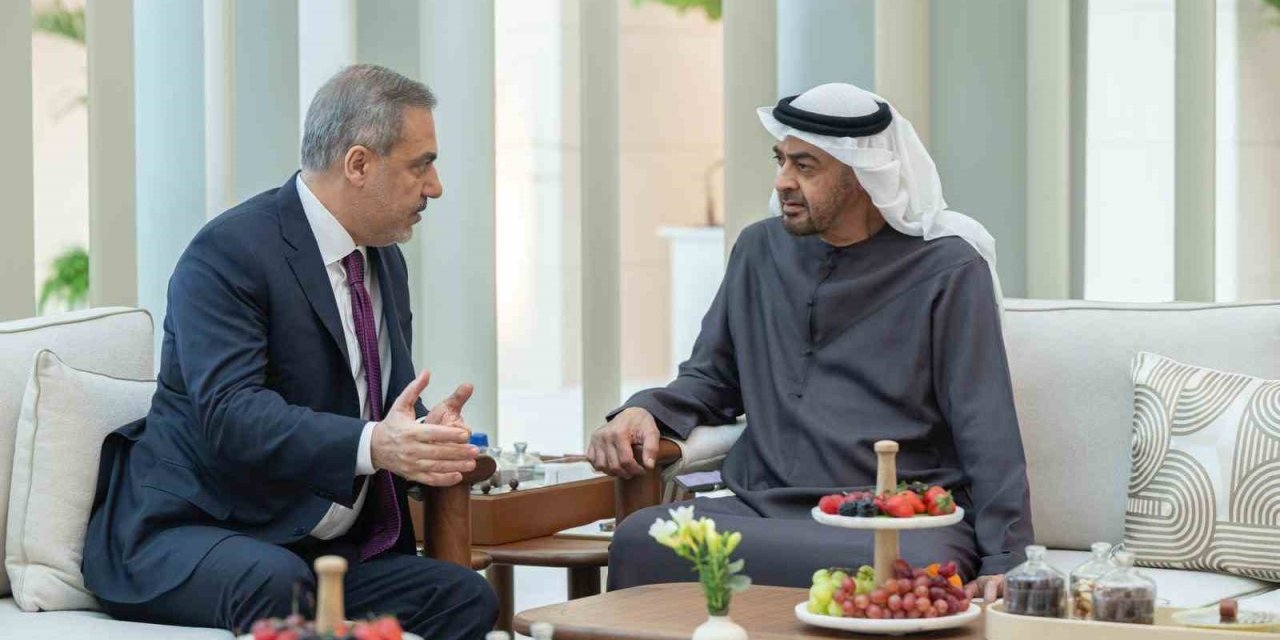 Bakan Fidan, BAE Dışişleri Bakanı Al Nahyan ile Görüştü