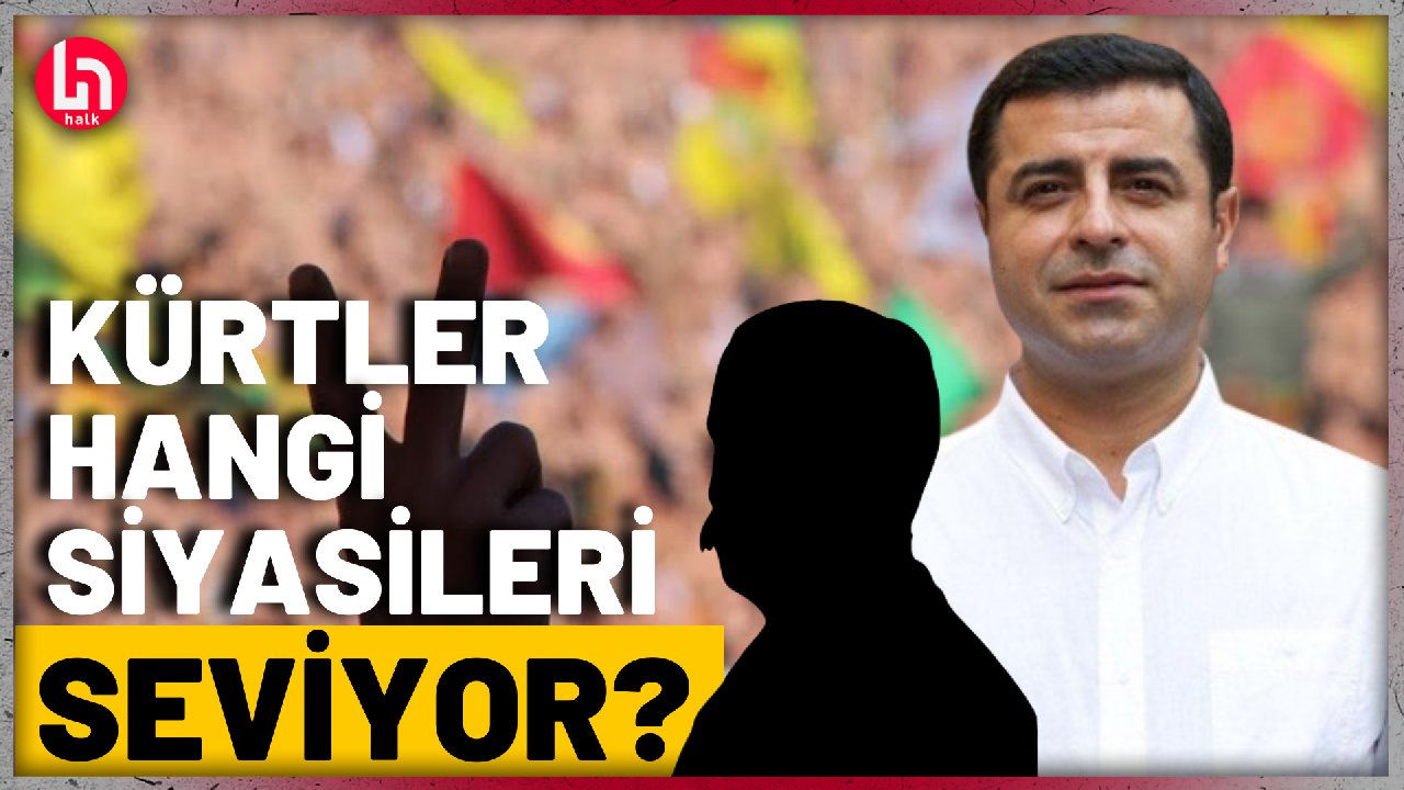 Kürt seçmenin tercih ettiği lider kim? Rawest'in anketi ilk kez Halk TV'de!