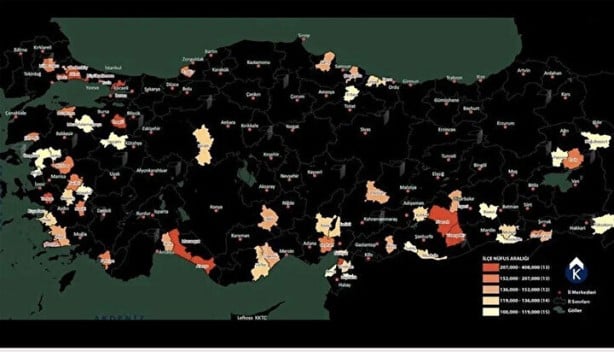 İl olacak ilçeler belli oluyor! İşte potansiyel 82-83-84 plakalar. Tam 36 ilçe kriterleri yerine getirmiş durumda