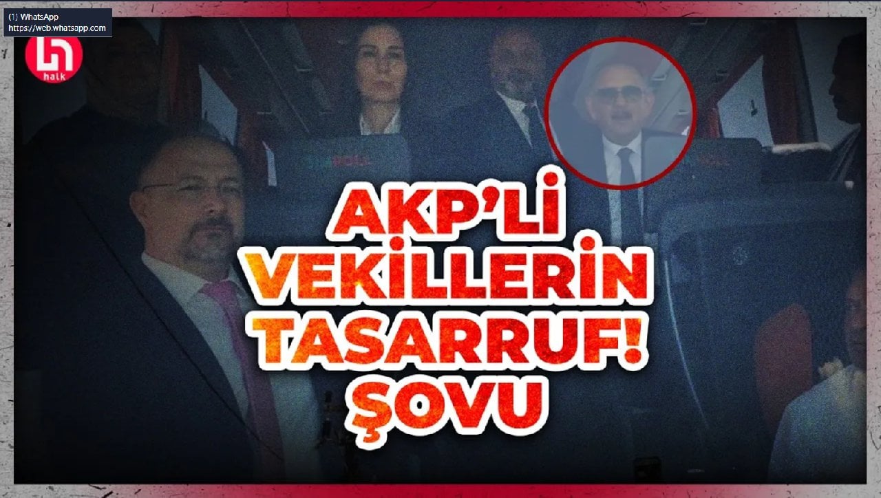 Eskiden 250 araçlık konvoy, şimdi tek otobüs: İşte AKP'nin tasarruf şovu!