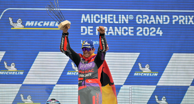 MotoGP Dünya Şampiyonası'nda zafer Jorge Martin'in