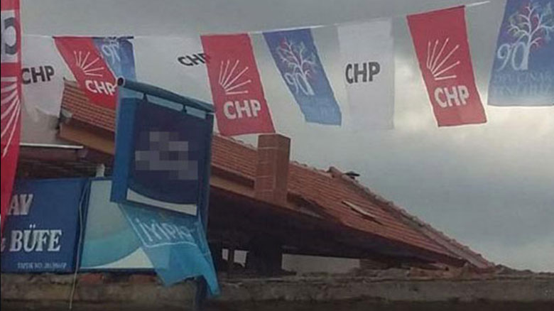 AKP'li üye CHP'nin flamasını karıştırırsa... Soruşturma başlatıldı