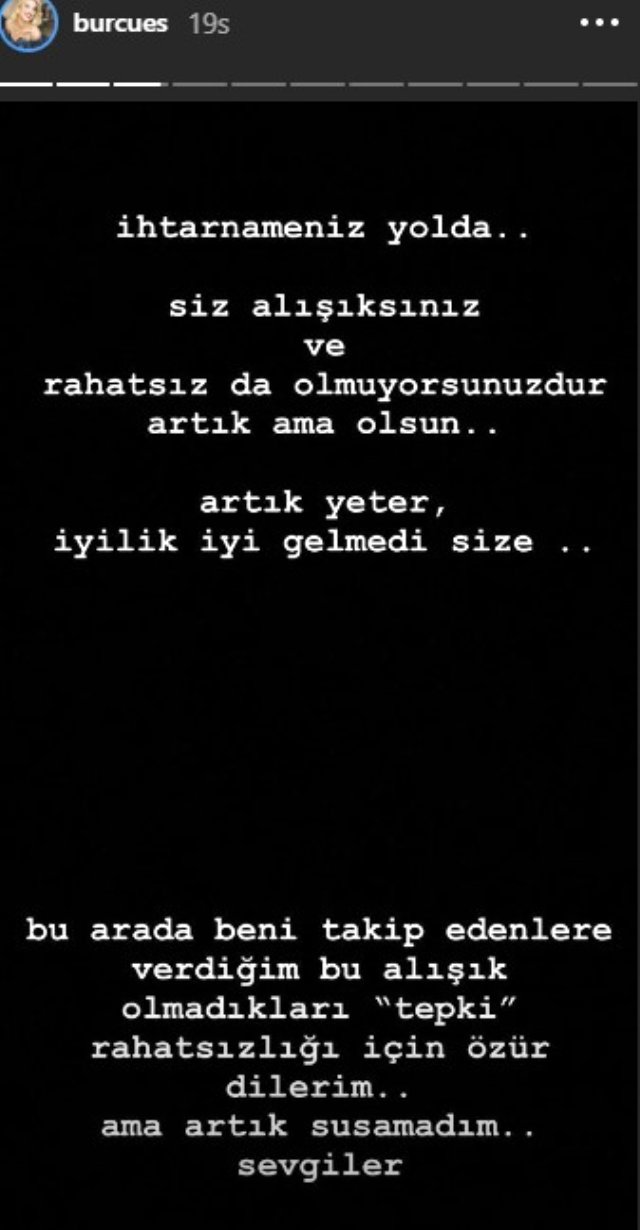 Burcu Esmersoy ünlü sunuculara patladı: İhtarnameniz yolda