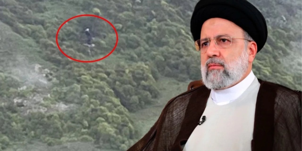 İddia: İran Cumhurbaşkanı'nın Ölümü Suikast! Drone Enkazın Çevresinde Birini Görüntüledi