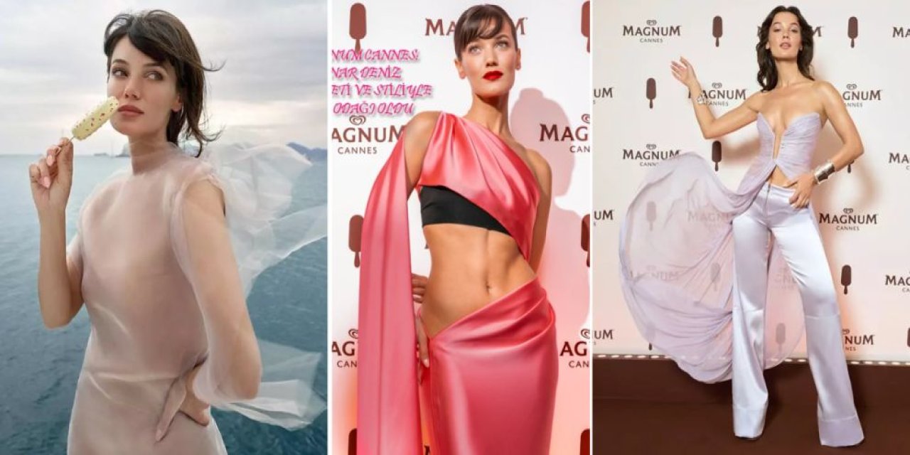 Pınar Deniz İddialı Elbisesiyle Cannes'a Damgasını Vurdu!