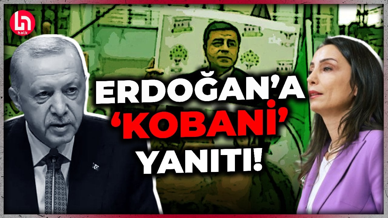 DEM Parti'den Erdoğan'ın 'Kobani' açıklamalarına olay yanıt!